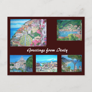 Italie - Carte postale