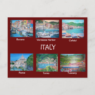 Italie - Carte postale