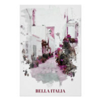 ** Italie Italie Plante Street AP12 Poster artisti