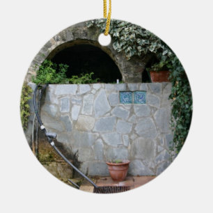 Italie romantique double face ornement personnalis