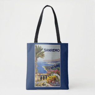 Italie Sanremo sacs de voyage vintage