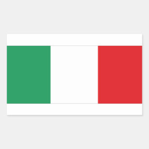 Italie* Sticker à drapeau Adesivo bandiera de Ital