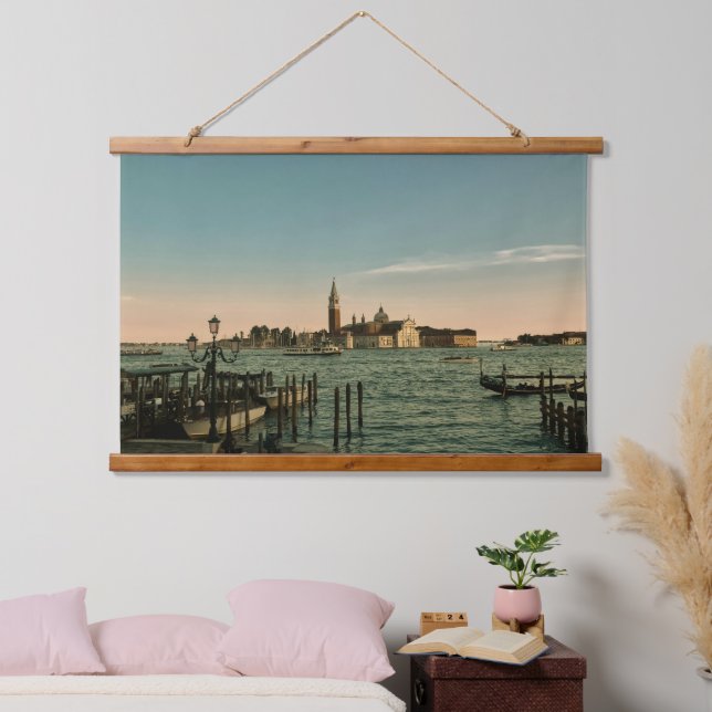 Italie Venise Coucher de Soleil Art Mural (Chambre à coucher)