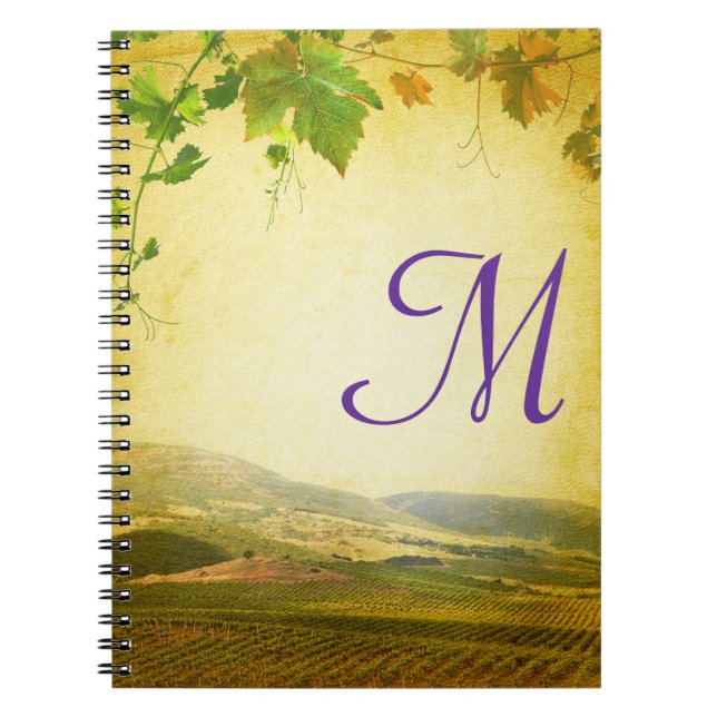 Italien Campagne Monogramme Note initiale Livre (Devant)