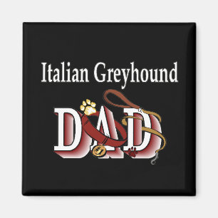 italien greyhound papa Magnet