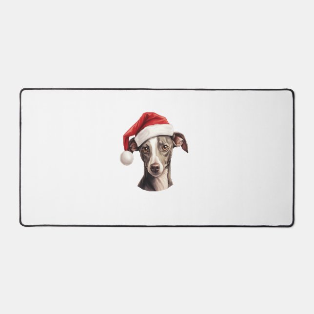 Italien Greyhound Santa Hat Sweat de Noël animal (Recto)