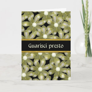Italien Obtenez Bien Bientôt Quarisci Presto Carte