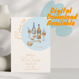 Italien Spritz Invitation d'anniversaire