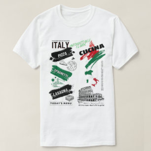 Italien Style CuisineHiphop Street T-Shirt
