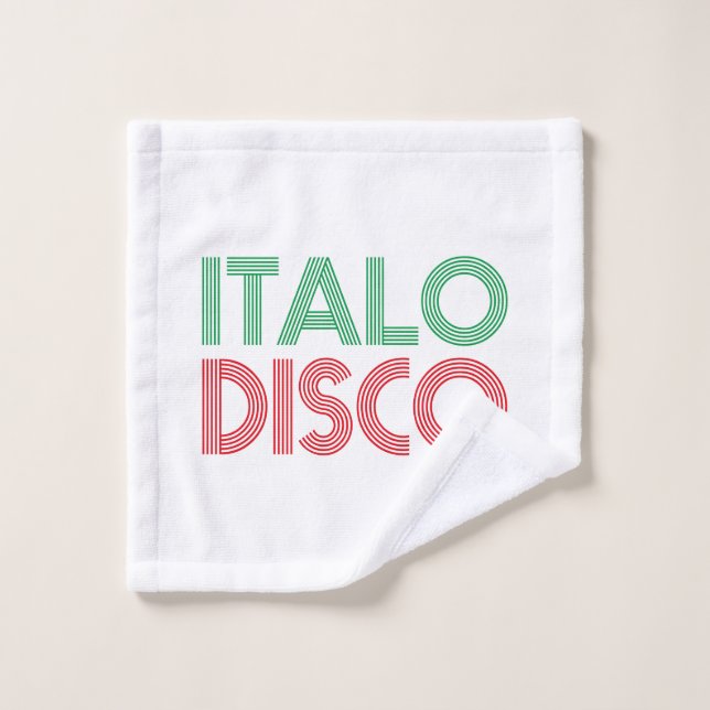 ITALO DISCO (Gant de toilette)