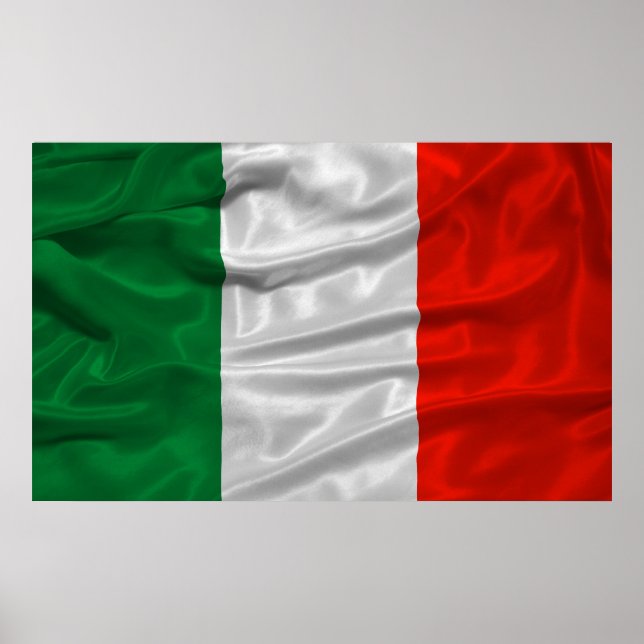 Italy Flag Poster (Devant)