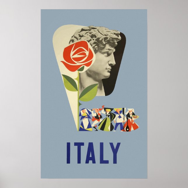 Italy Vintage Travel Poster (Devant)