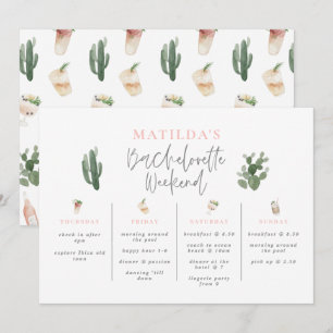 Itinéraire de week-end de bachelorette boissons aq