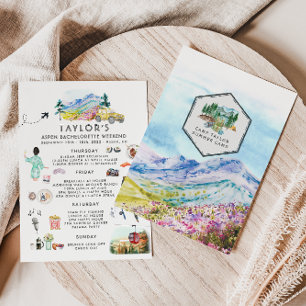 Itinéraire du week-end de bachelorette   Camp d'ét