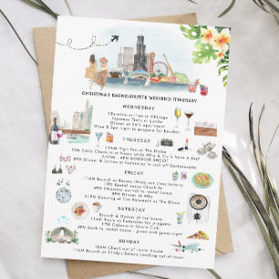 Itinéraire du week-end de bachelorette   Chicago