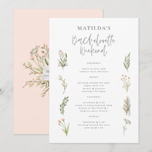 Itinéraire du week-end de la bachelorette florale 