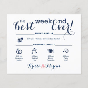 Itinéraire du week-end mariage