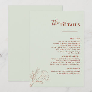 Itinéraire en bois de Terracotta, Programme de mar