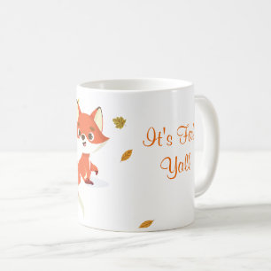 It's Fall Fox Mug