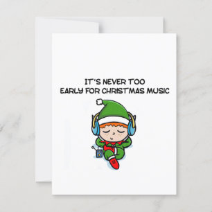 It's never to early for christmas music
