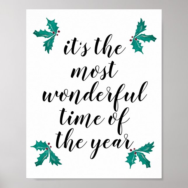 It's the Most Wonderful Time of the Year  Poster (Devant)