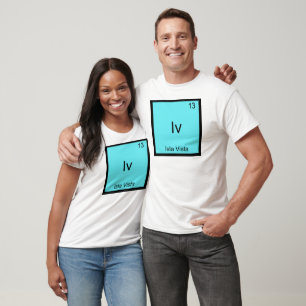 Iv - Isla Vista T-shirt symbole chimique drôle