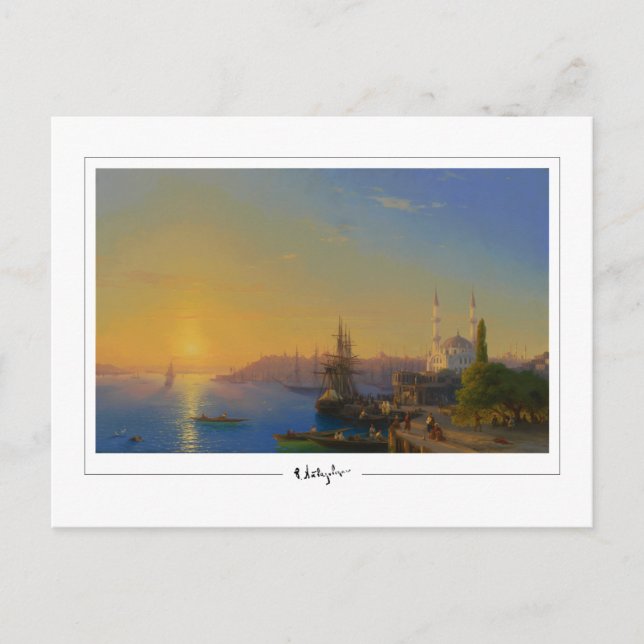 Ivan Aivazovsky #197 - Carte postale d'art fin (Devant)