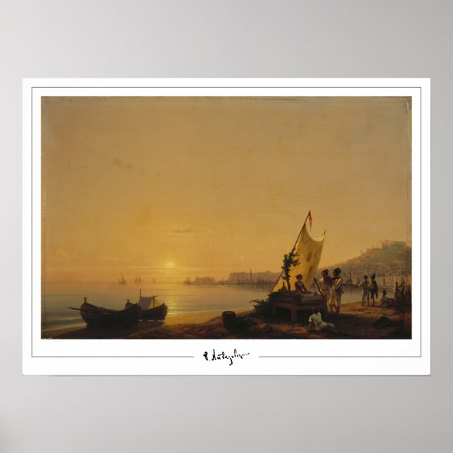 Ivan Aivazovsky Zedign Affiche d'art #219 (Devant)