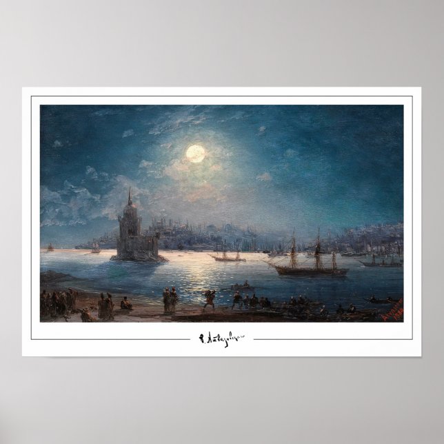 Ivan Aivazovsky Zedign Affiche d'art #437 (Devant)
