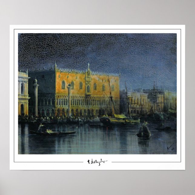 Ivan Aivazovsky Zedign Affiche d'art #655 (Devant)