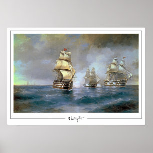 Ivan Aivazovsky Zedign Affiche d'art #7