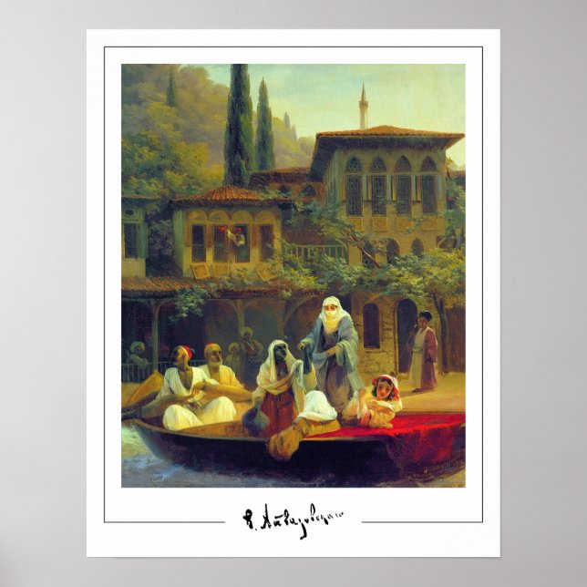 Ivan Aivazovsky Zedign Art Poster #3 (Devant)