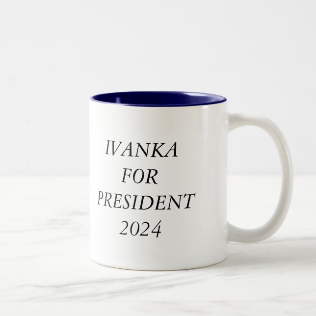 Ivanka pour le Président Mug (Droit)