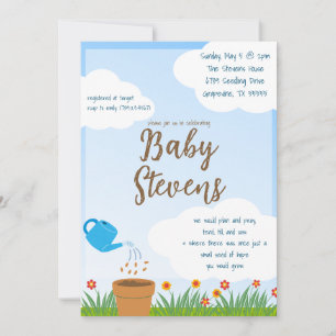 IVF Garden Babyshower Invitation