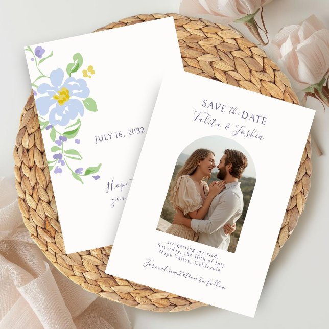 Ivory | Élégant Arche Florale Écriture Mariage  (Créateur téléchargé)