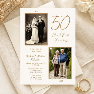 Ivory Gold 50 Années d'Or Photo Anniversaire