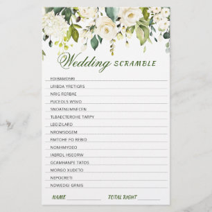 Ivory White Roses Fête des mariées de verdure