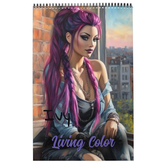 Ivy Living Couleur Pinup Calendrier d'Art Collecta (Protection)