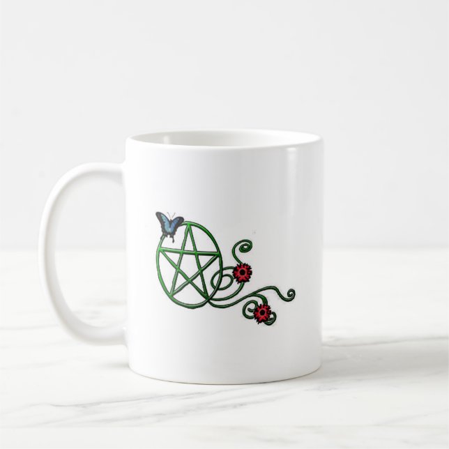 Ivy Pentacle Mug (Gauche)