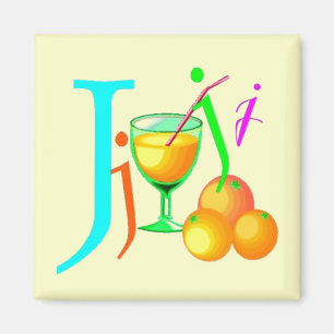 J - Aimant Alphabet