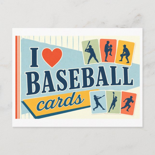 "J'[Aime] Cartes de Baseball" (Devant)