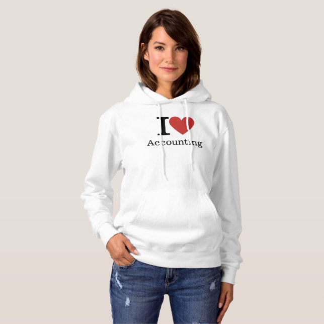 J❤️Aime Le SWEAT - SHIRT À CAPUCHE Comptable - Dép (Devant entier)