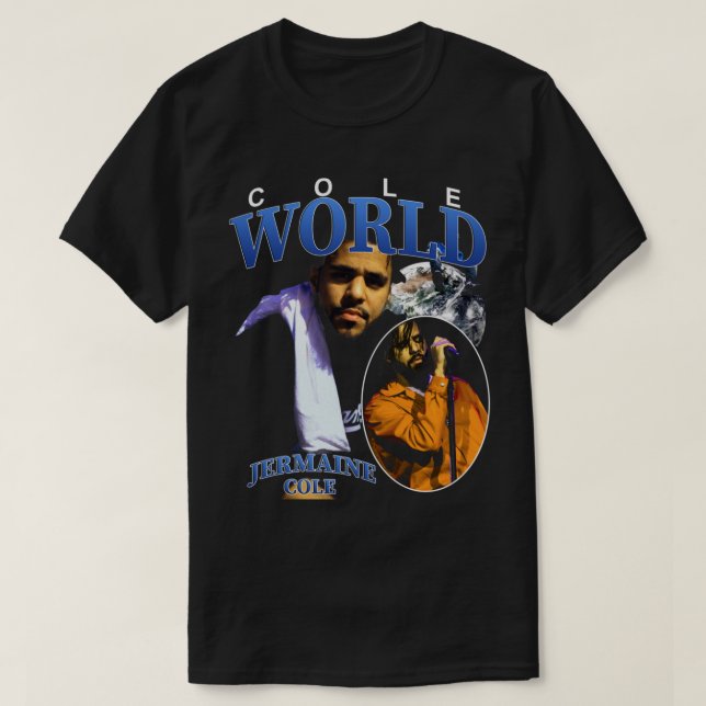 J. Cole Cole World Active T-Shirt (Design devant)