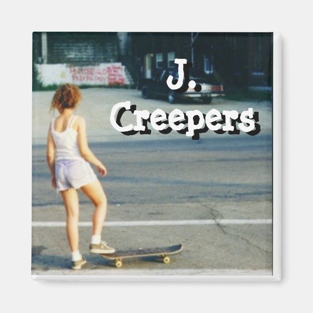 J. Creepers Skategirl Magnet (Devant)