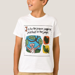 J est pour le T-shirt Jackfruit