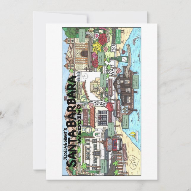 J + G 5x 7 Flat Thank Cartes (Devant)