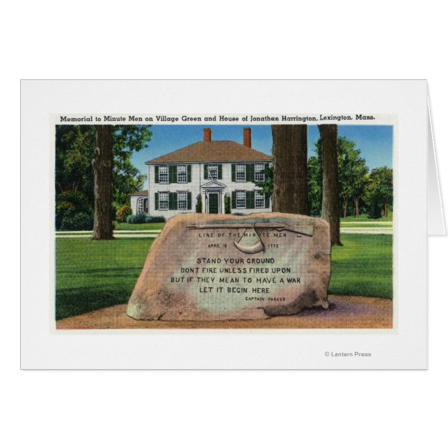 J. Harrington House, Village Green (Devant horizontal)