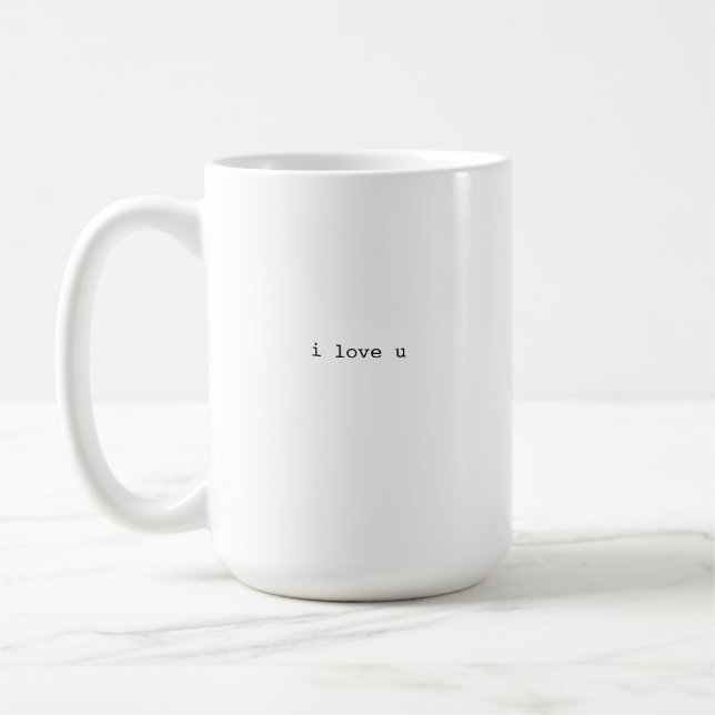 j t'aime mug (Gauche)