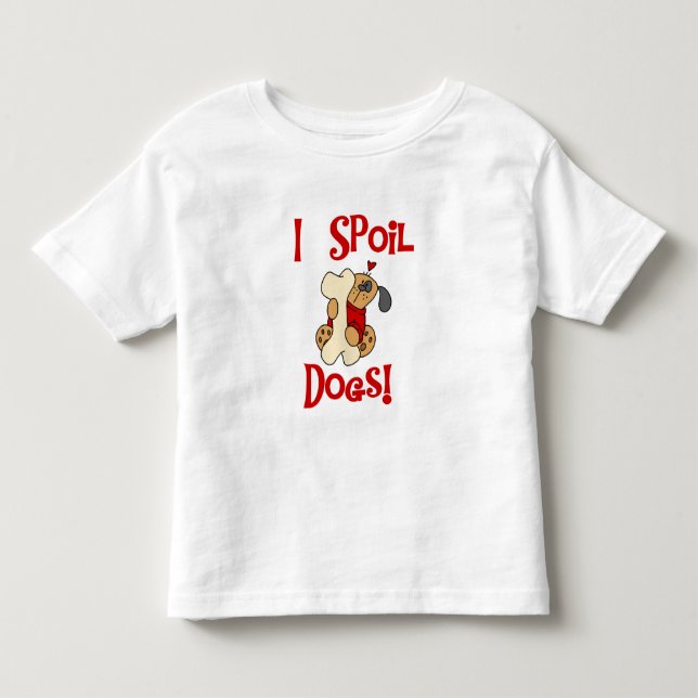 J'abîme des T-shirts et des cadeaux de chiens (Devant)