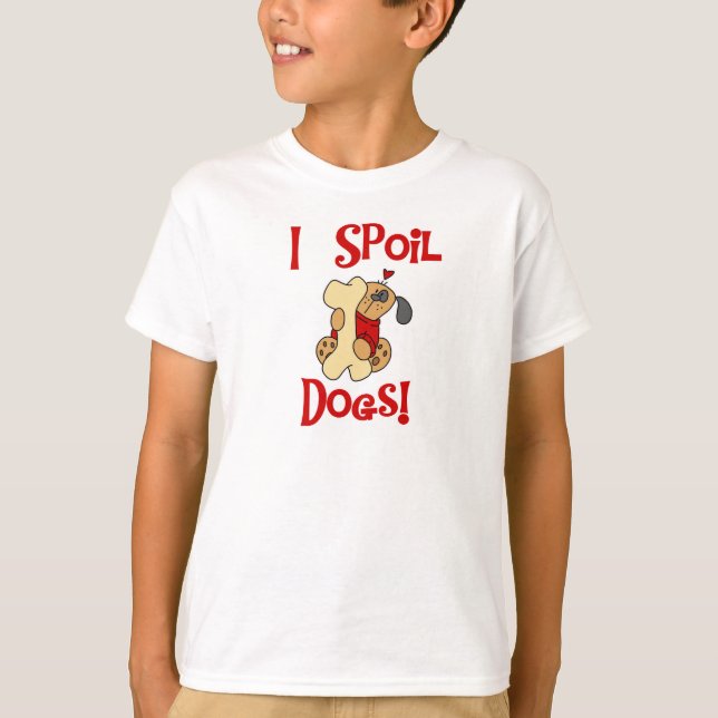 J'abîme des T-shirts et des cadeaux de chiens (Devant)